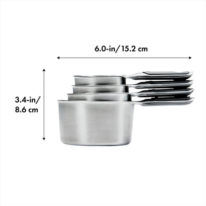 OXO Good Grips Stainless Steel Measuring Cups Set of 4