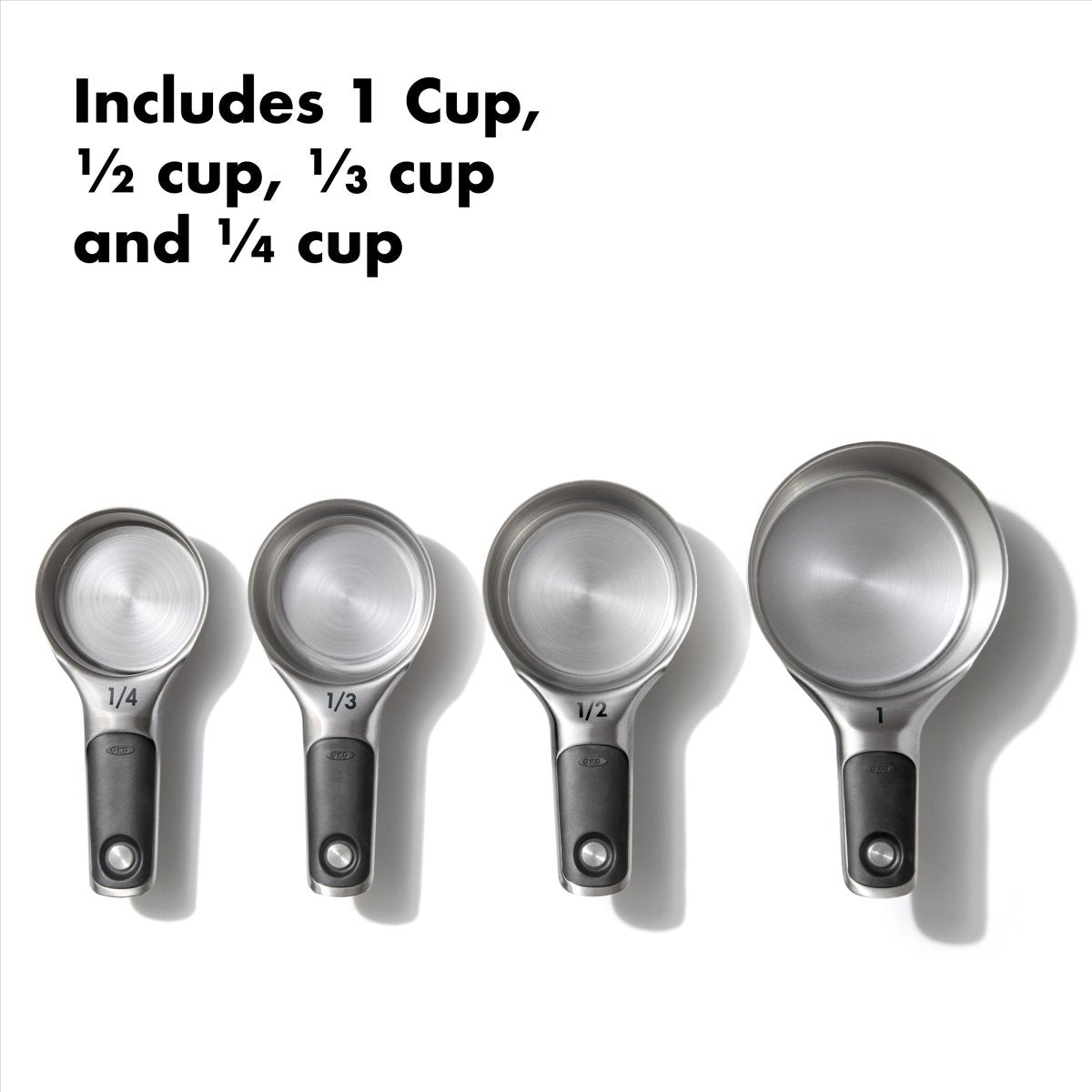OXO Good Grips Stainless Steel Measuring Cups Set of 4