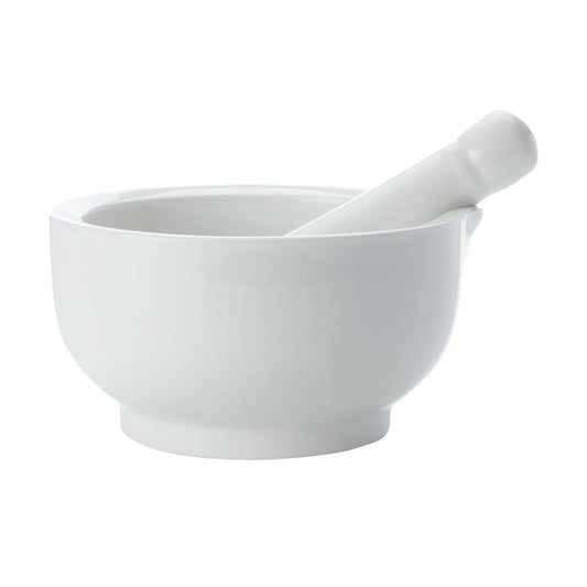 Maxwell & Williams Basics White Mortar & Pestle 12cm